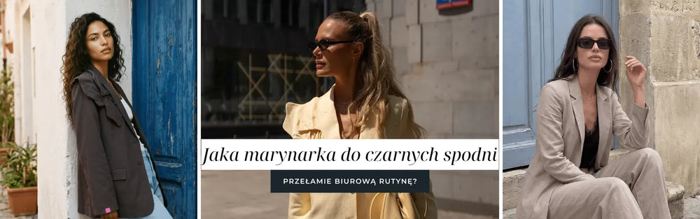 Jaka marynarka do czarnych spodni przełamie biurową rutynę?
