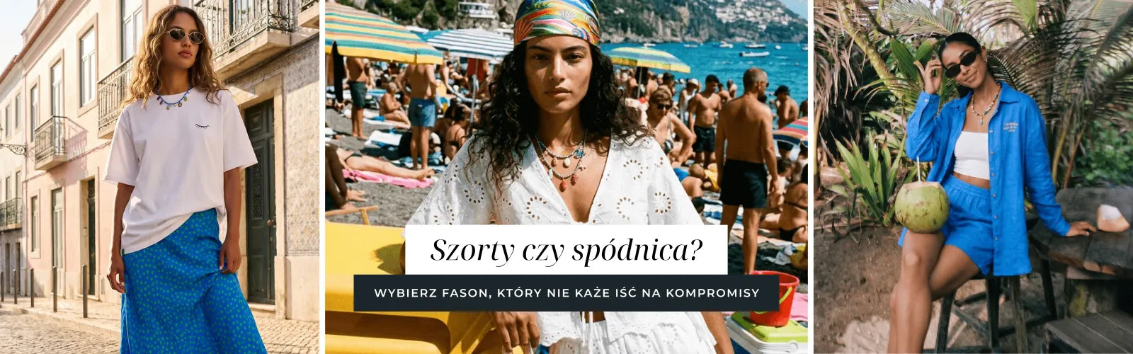 Szorty czy spódnica? Wybierz fason, który nie każe iść na kompromisy