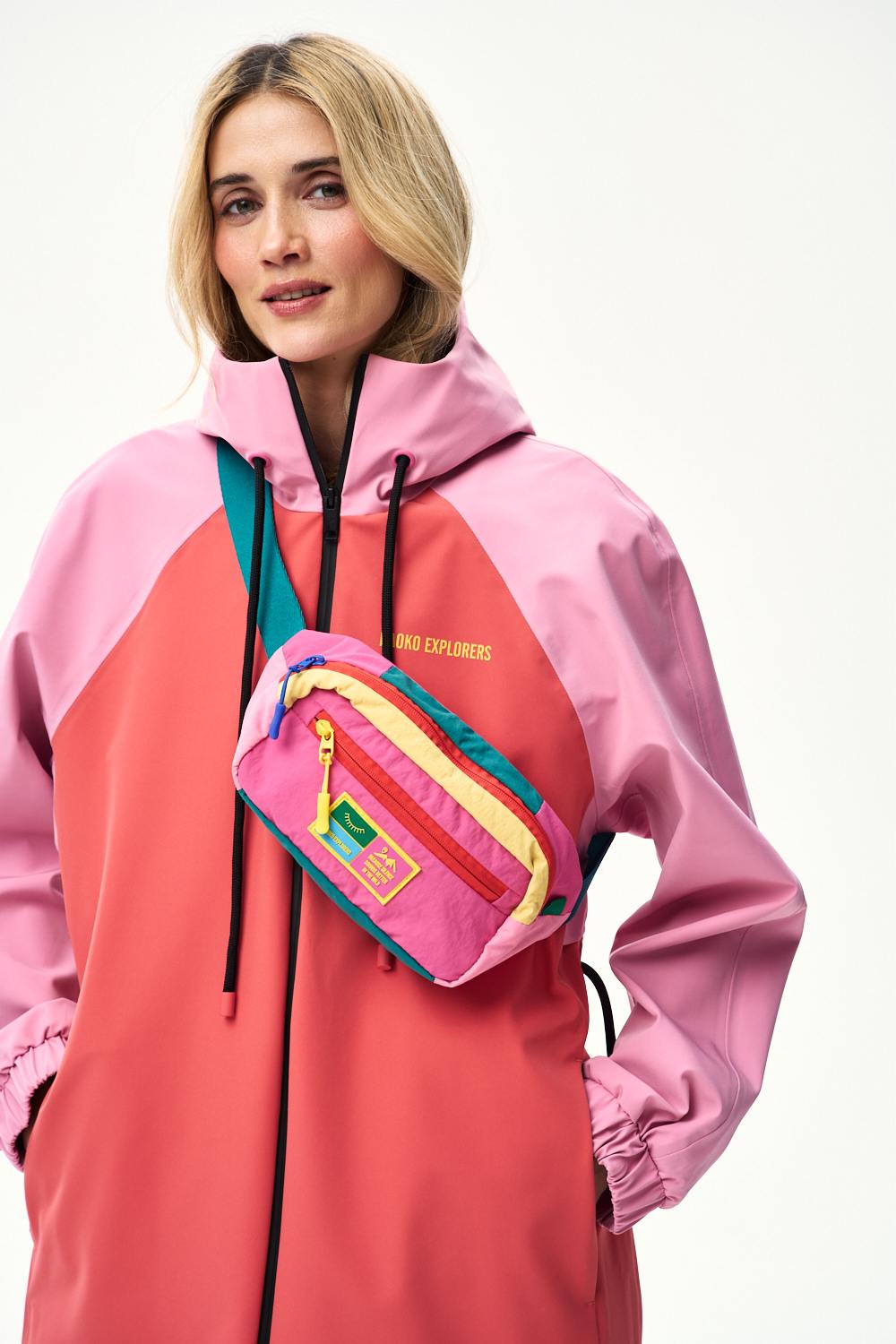 Kurtka przeciwdeszczowa z podpinką Valencia Flamingo