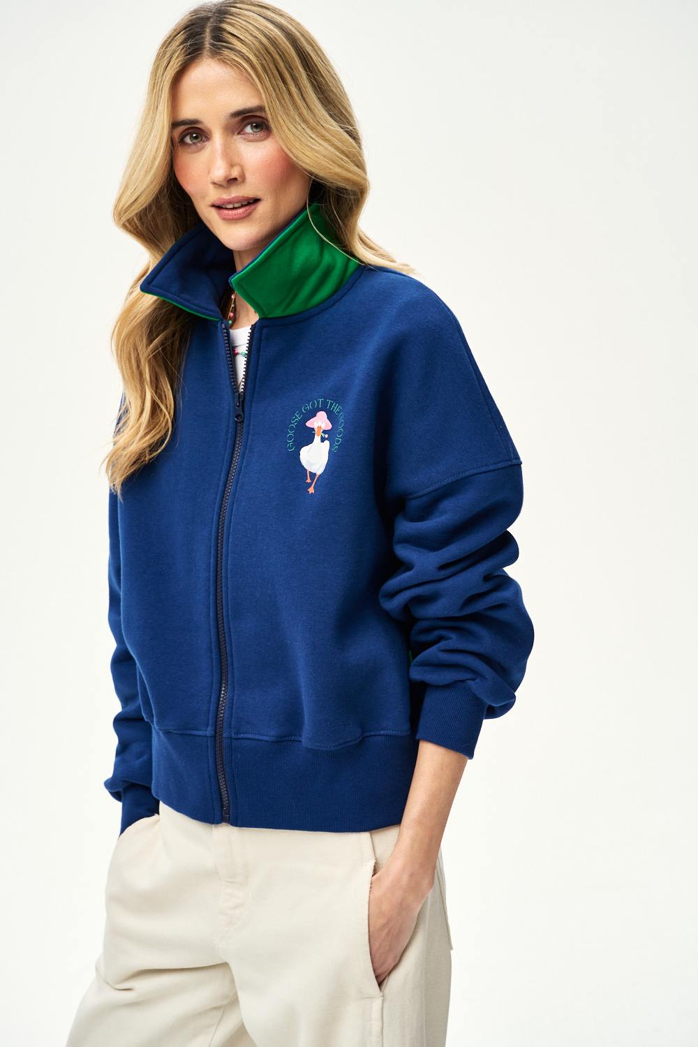 Bluza rozpinana Mrs. Goose