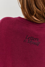Bluza Blooming Letters