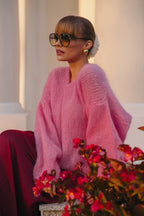 Sweter moherowy Bubblegum