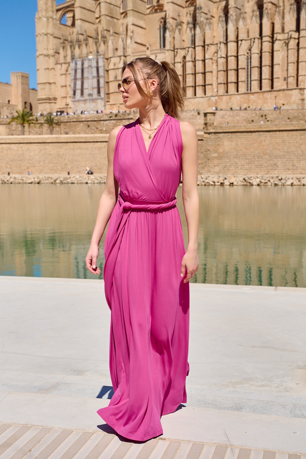Sukienka infinity maxi Rose Amour
