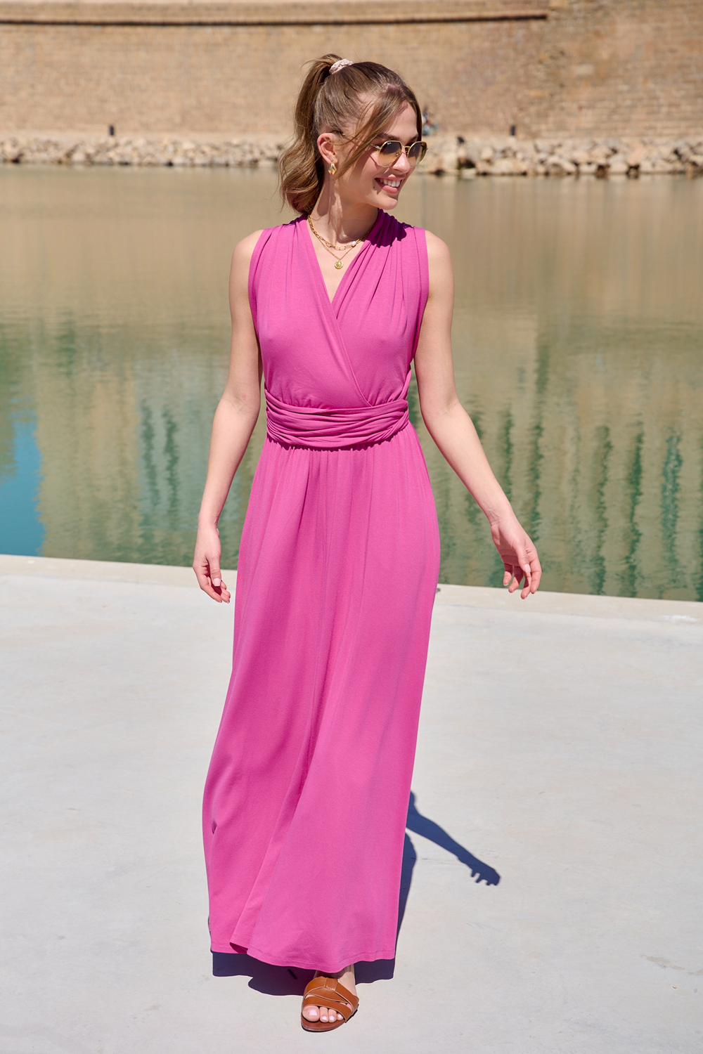 Sukienka infinity maxi Rose Amour