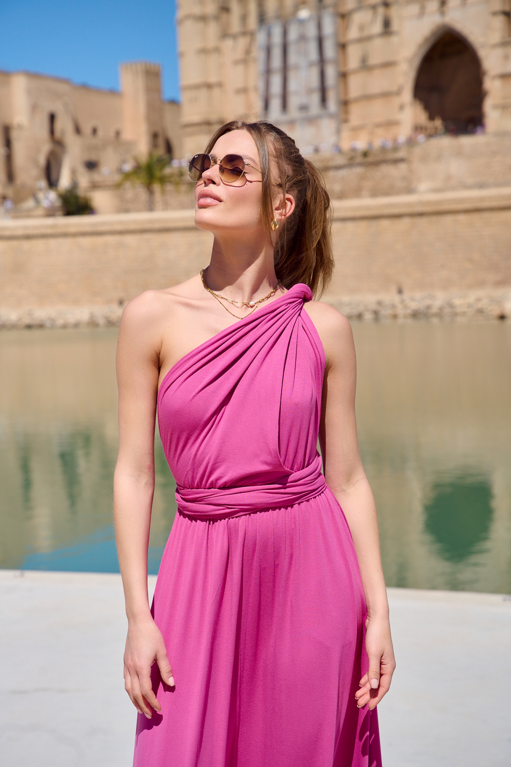 Sukienka infinity maxi Rose Amour