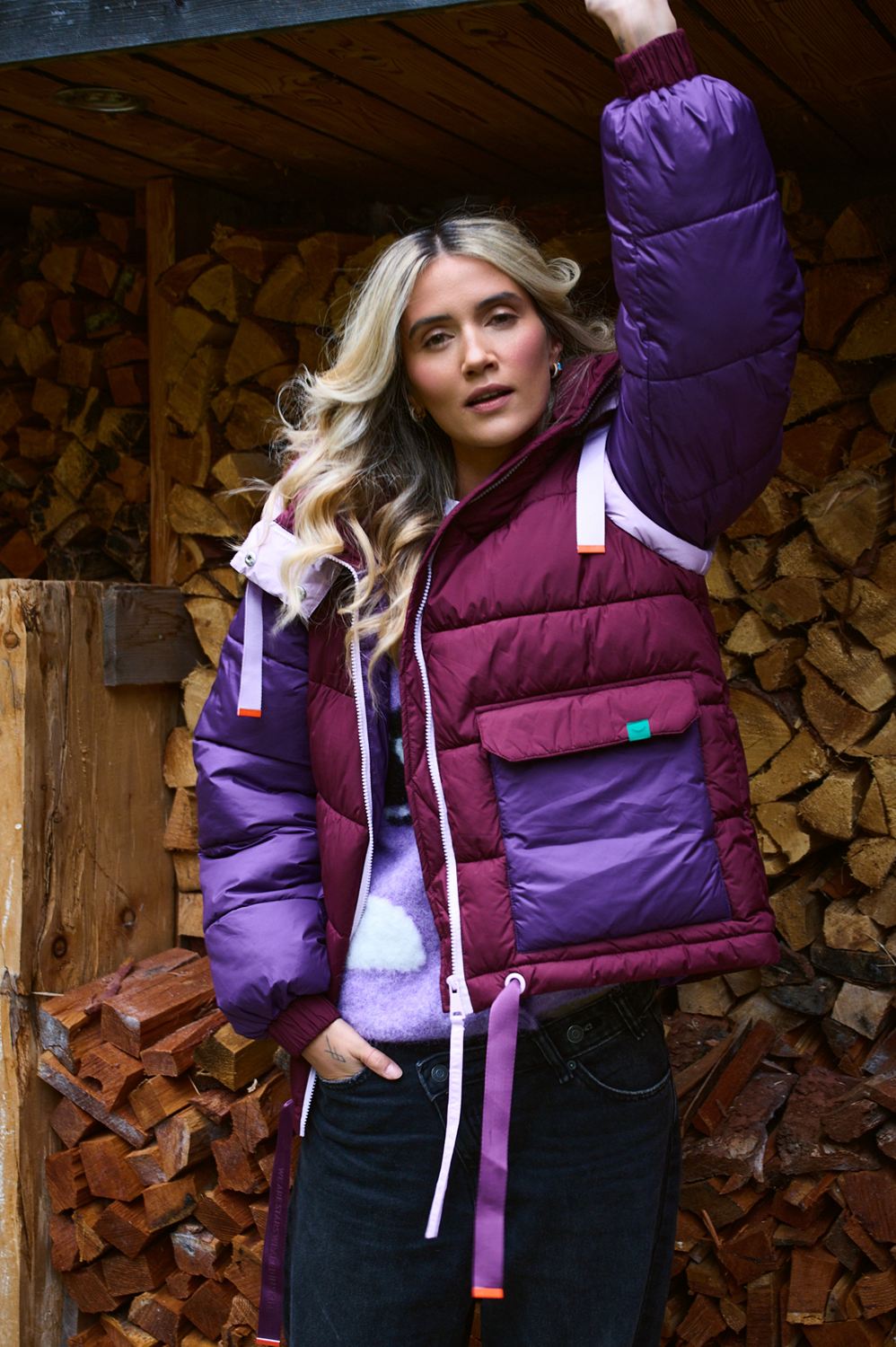 Kurtka zimowa z odpinanymi rękawami Cozy Storm