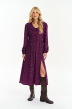 Sukienka midi Plum Funghetti
