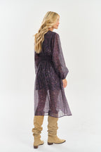 Sukienka midi Plum Perfect