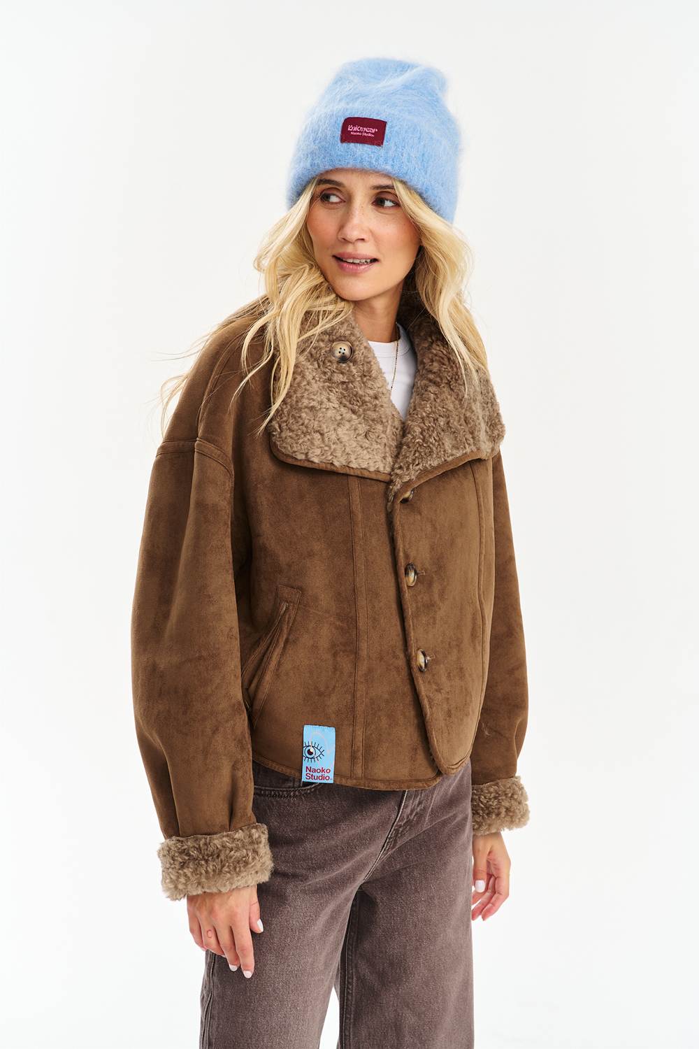 Kurtka dwustronna Teddy Acorn