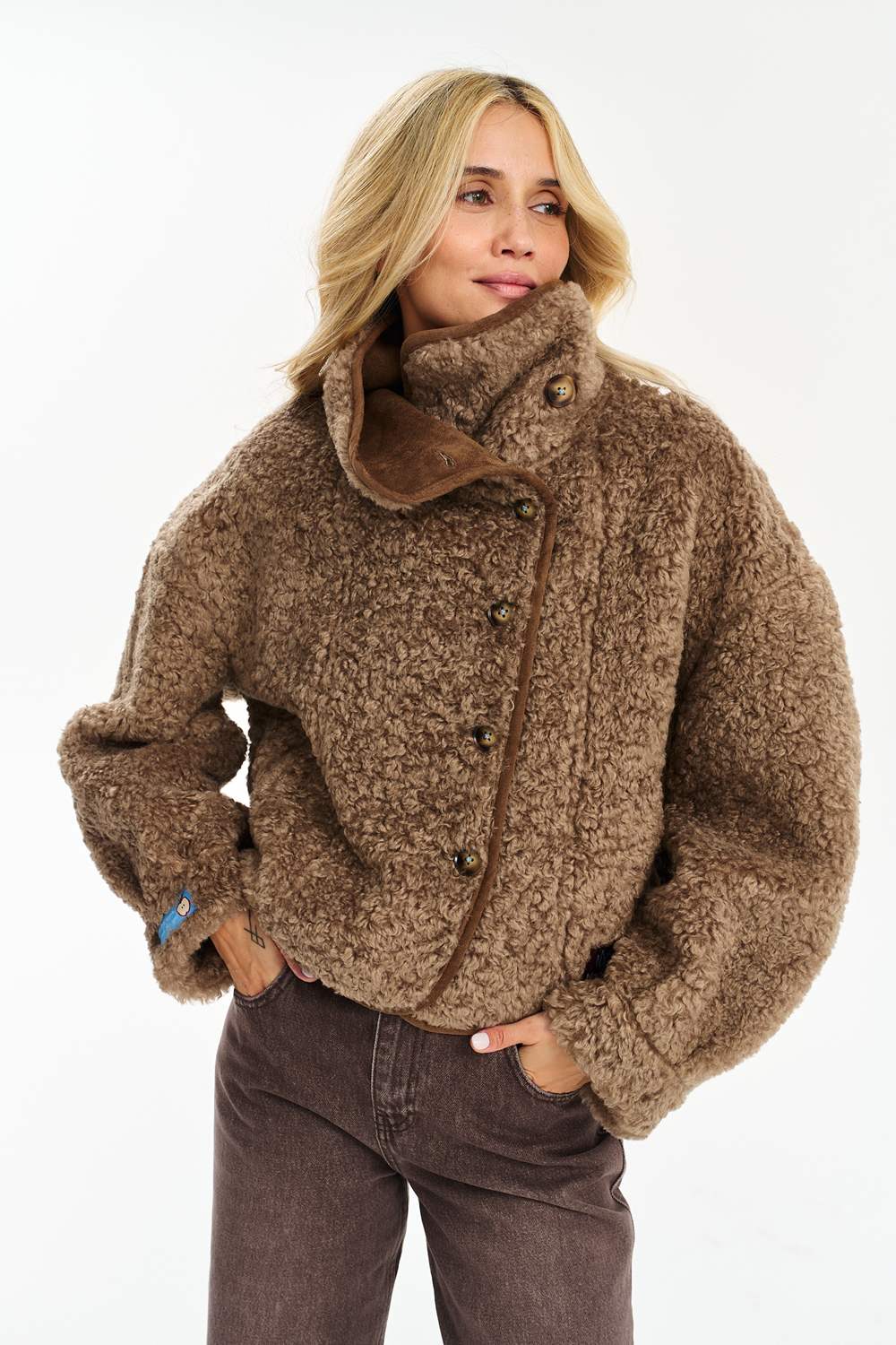 Kurtka dwustronna Teddy Acorn