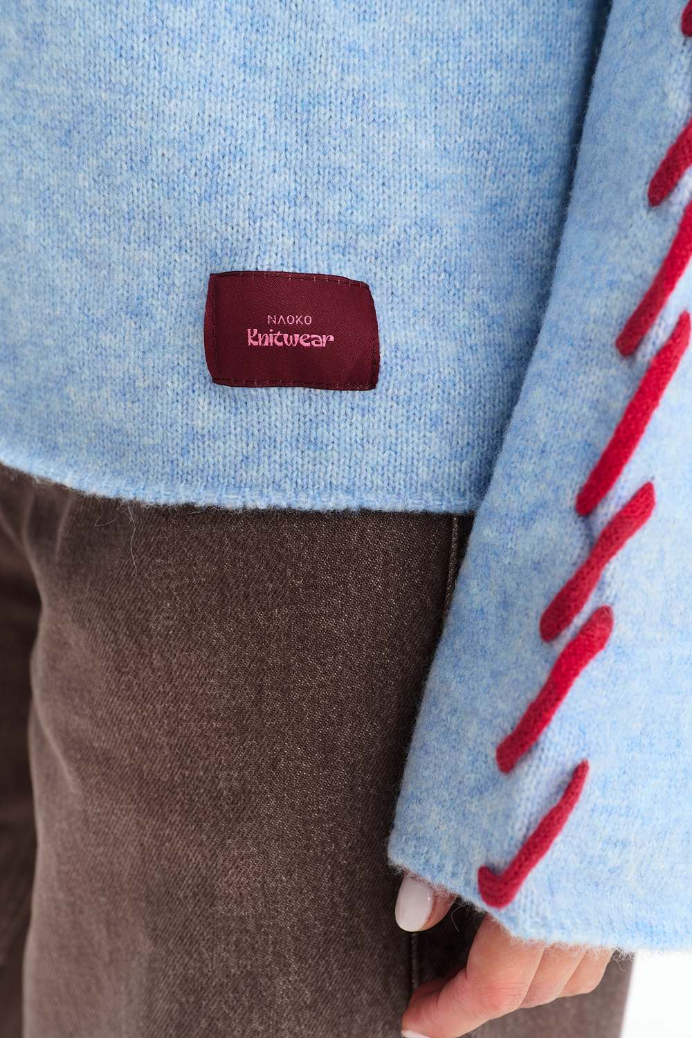 Sweter z wełną Nordic Craft