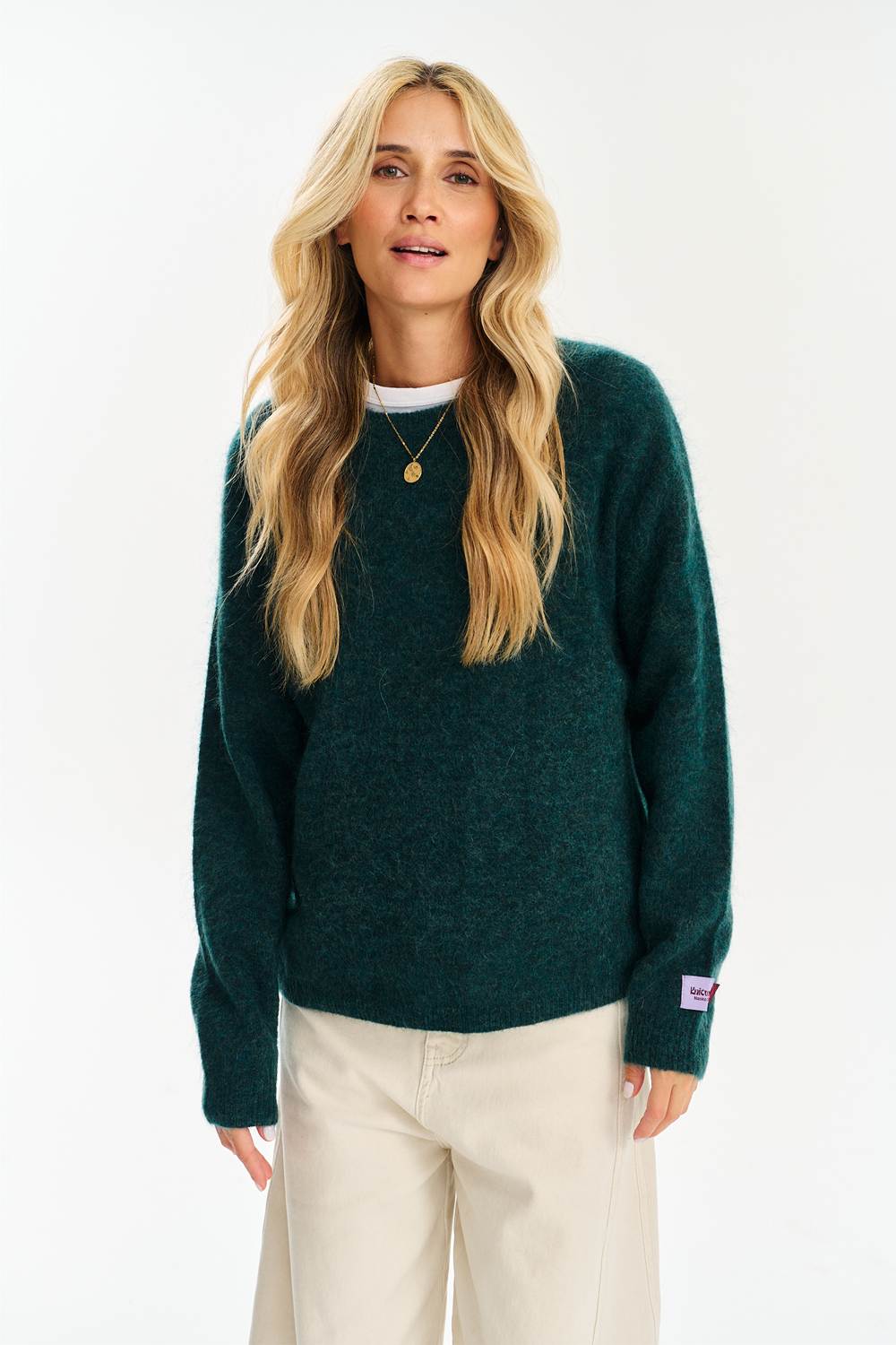 Sweter z wełną Follow Me