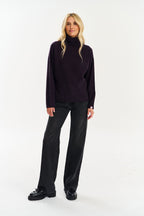 Sweter golf merino z kaszmirem Ganache
