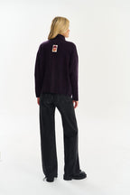 Sweter golf merino z kaszmirem Ganache