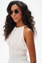 Bluzka Ivory Bow