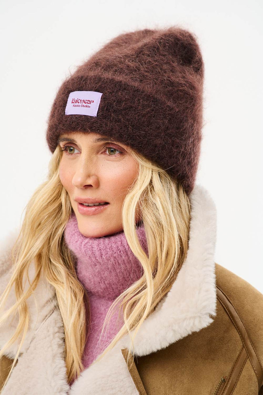 Czapka Fluffy Chocolate
