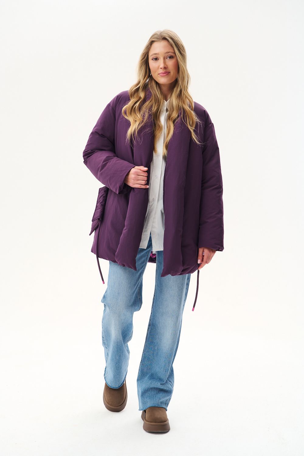 Kurtka zimowa Nuuk Plum Secret