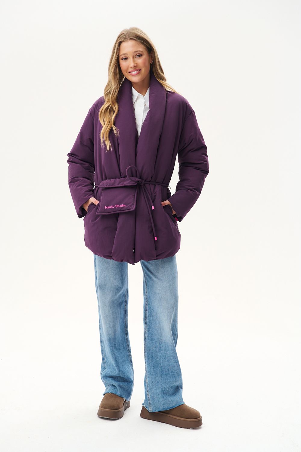 Kurtka zimowa Nuuk Plum Secret