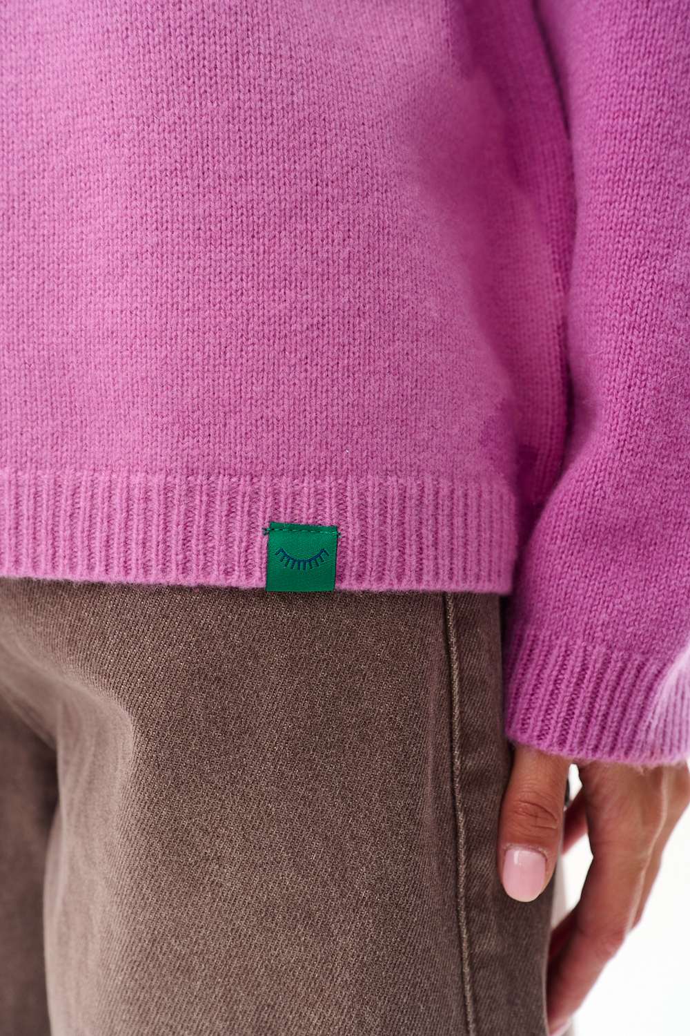 Wełniany sweter Blush Hour
