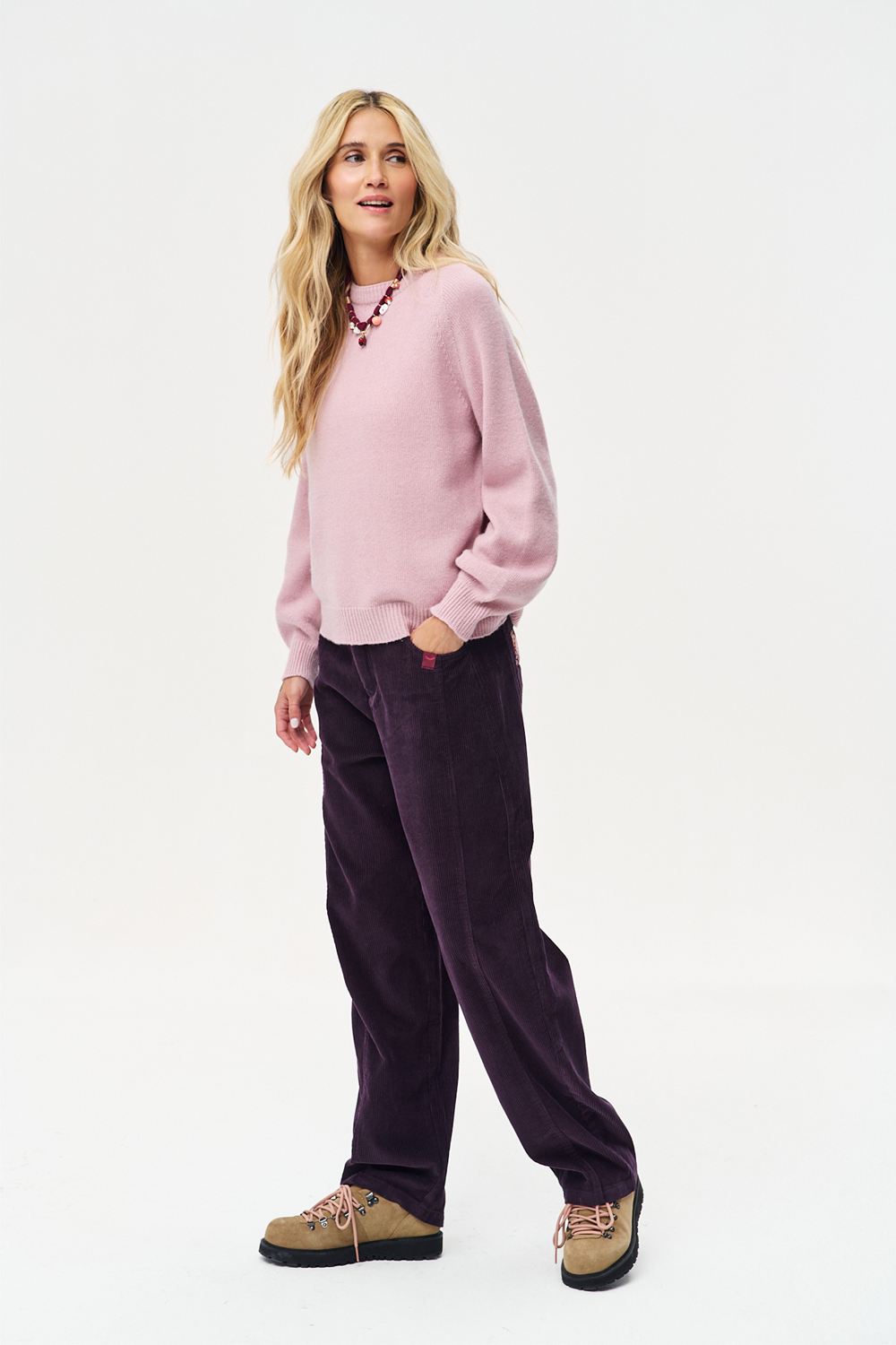 Sweter z kaszmirem Quiet Blush