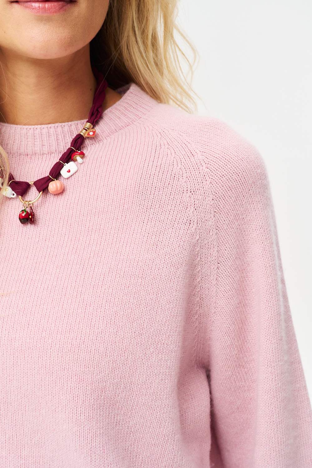 Sweter z kaszmirem Quiet Blush