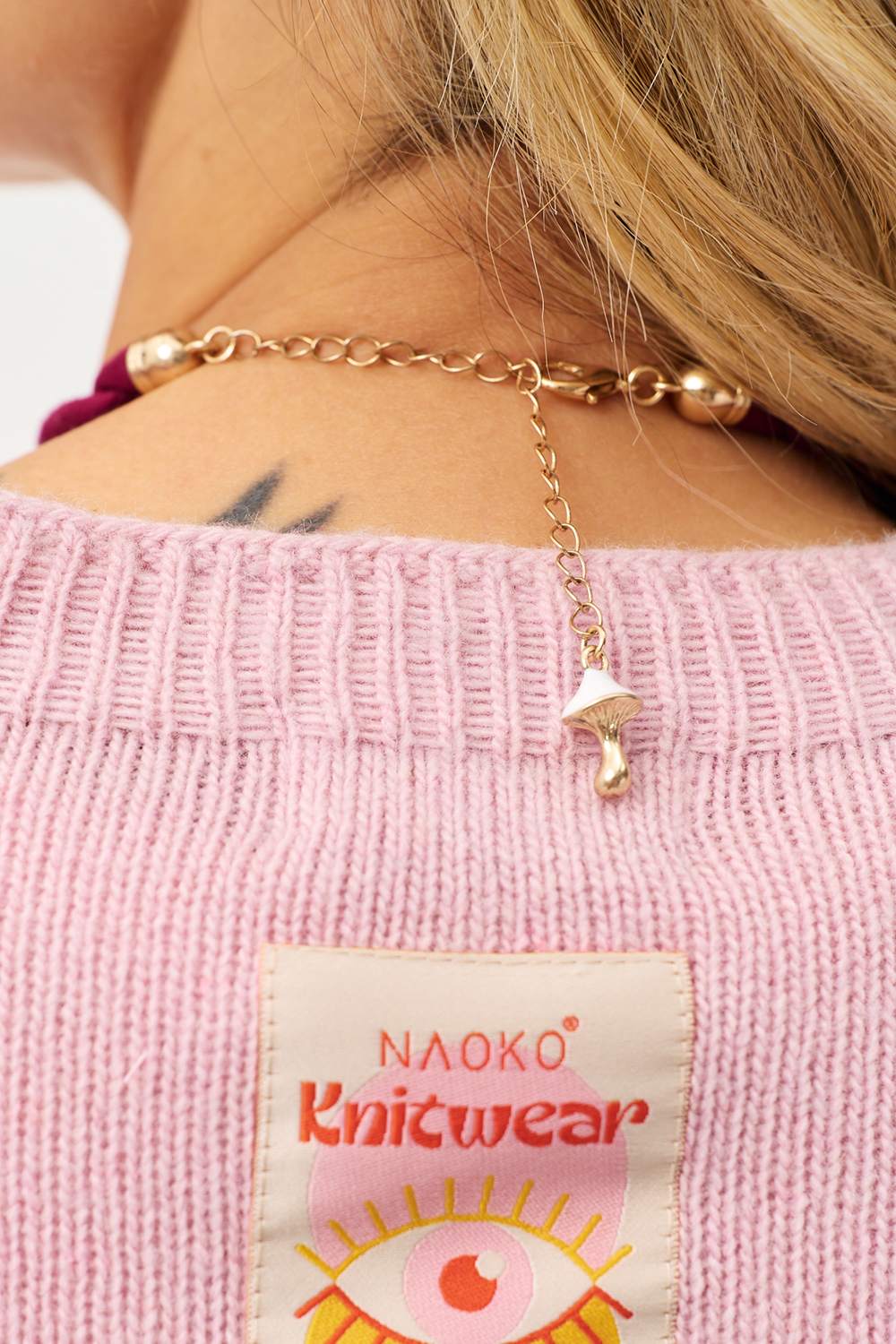 Sweter z kaszmirem Quiet Blush