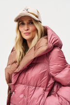 Dwustronna kurtka zimowa Alaska Caramel Blush