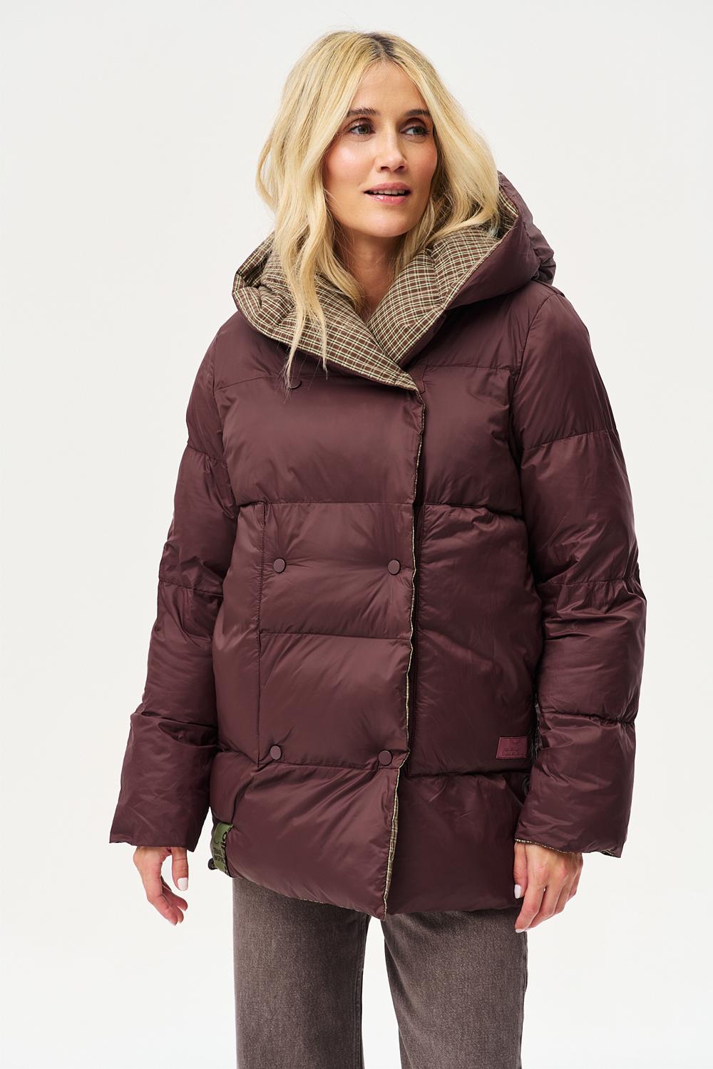 Dwustronna kurtka zimowa Alaska Moody Plaid