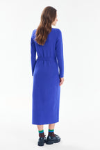 Sukienka dzianinowa midi London Blue