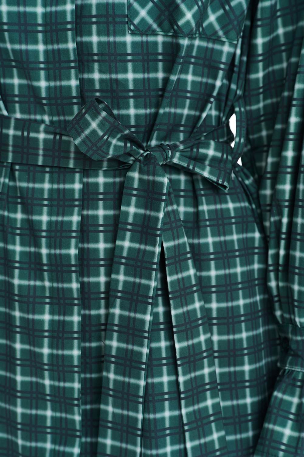 Sukienka koszulowa mini Tartan Rebel