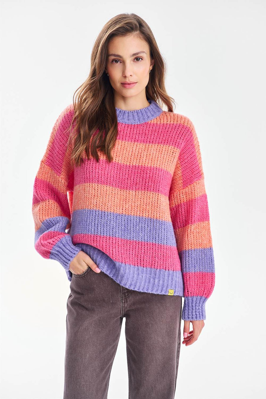 Sweter z wełną Candy Dusk