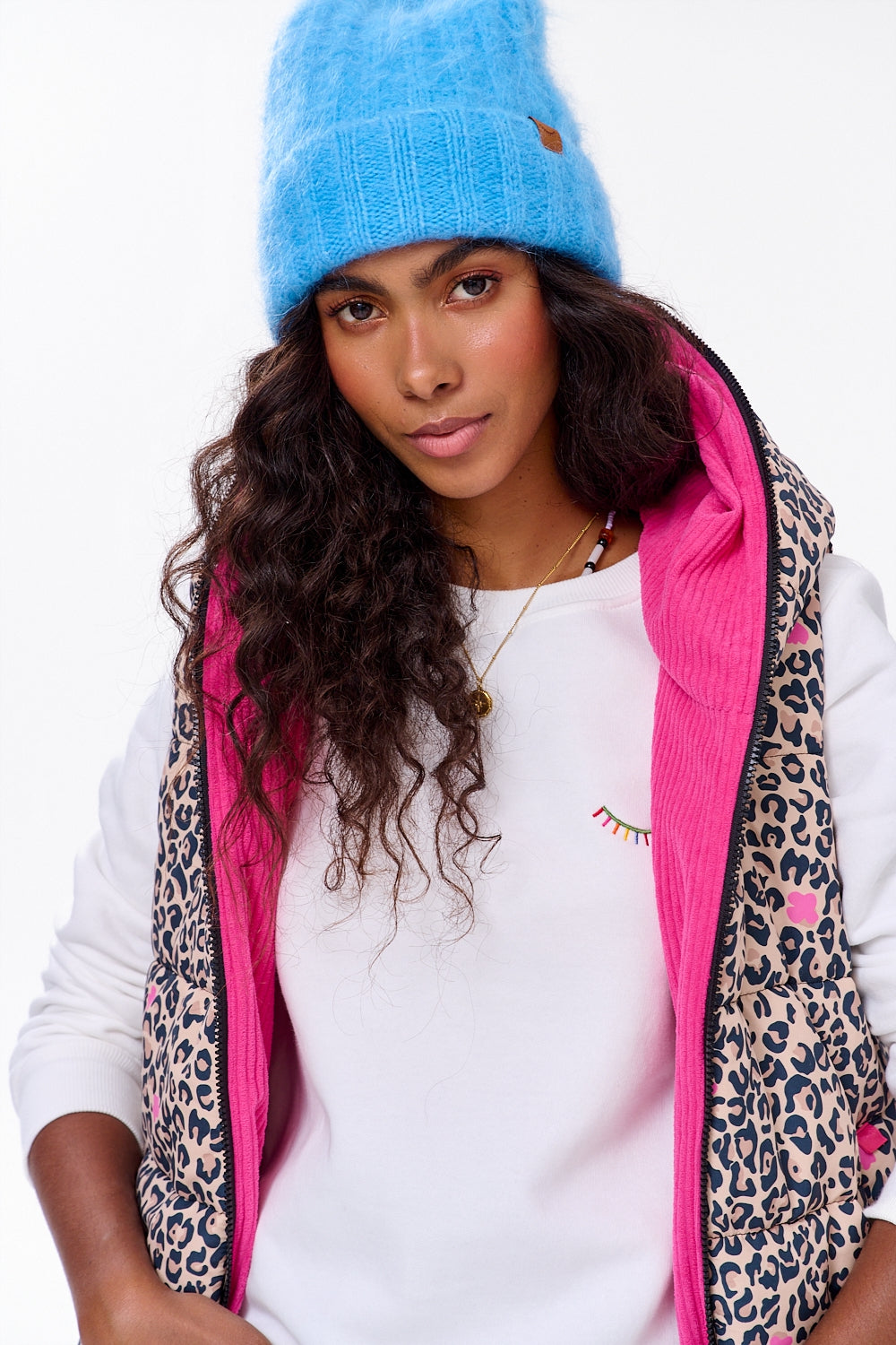 Kamizelka dwustronna Pink Panther