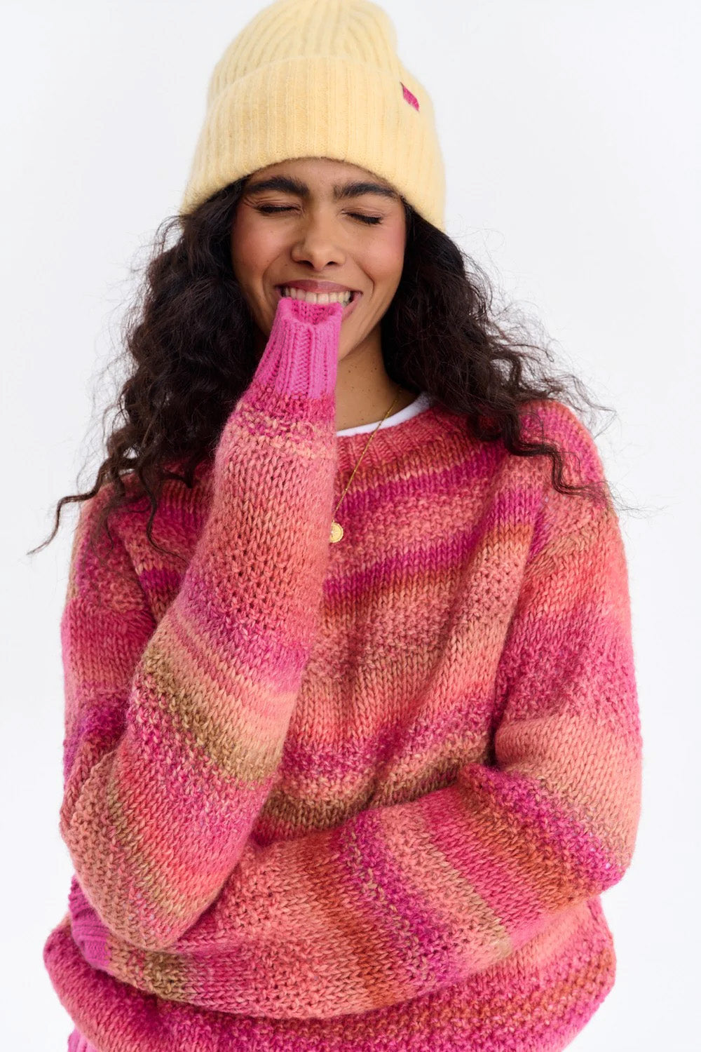 Sweter z wełną Desert Whisper