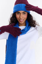 Czapka DuoPuff Plum Ocean