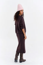 Sweter Espresso Bloom