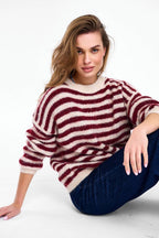 Sweter Frosted Wine