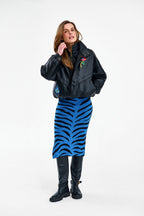 Spódnica dzianinowa Blue Rebel