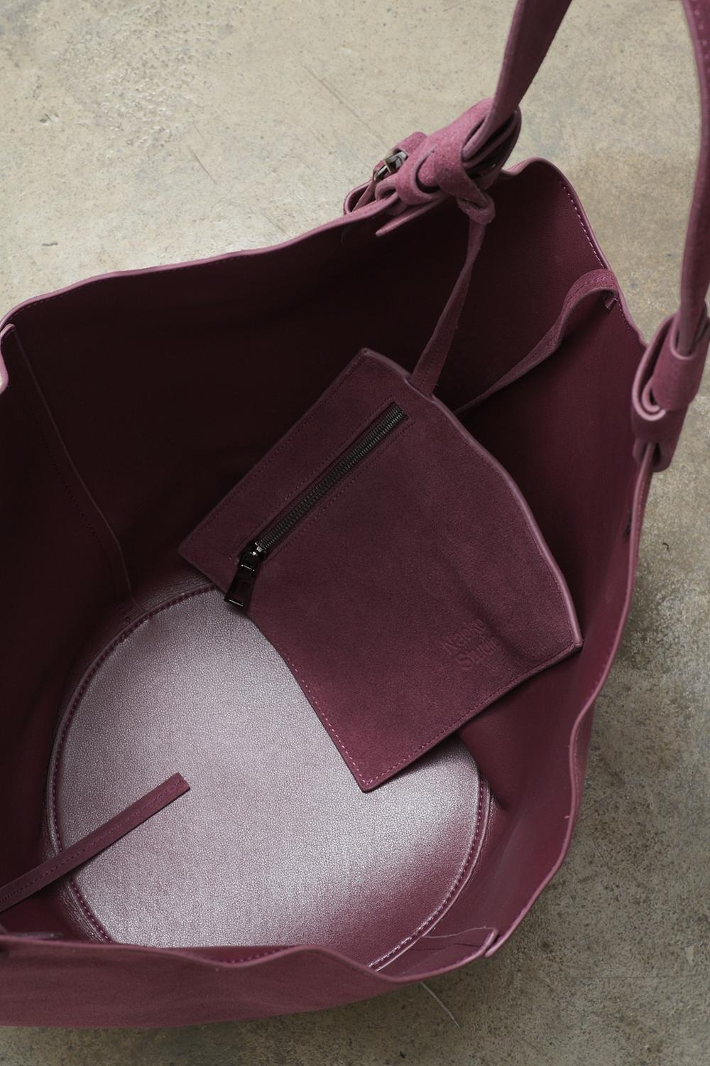 Torba skórzana zamszowa Pure Dimension