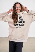 Bluza z kapturem Floor is Lava