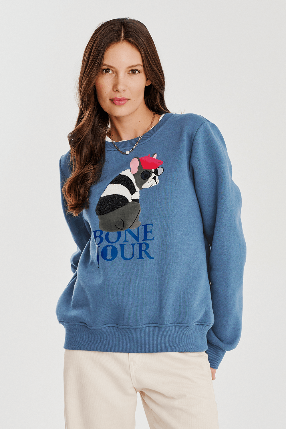 Bluza Bone Jour