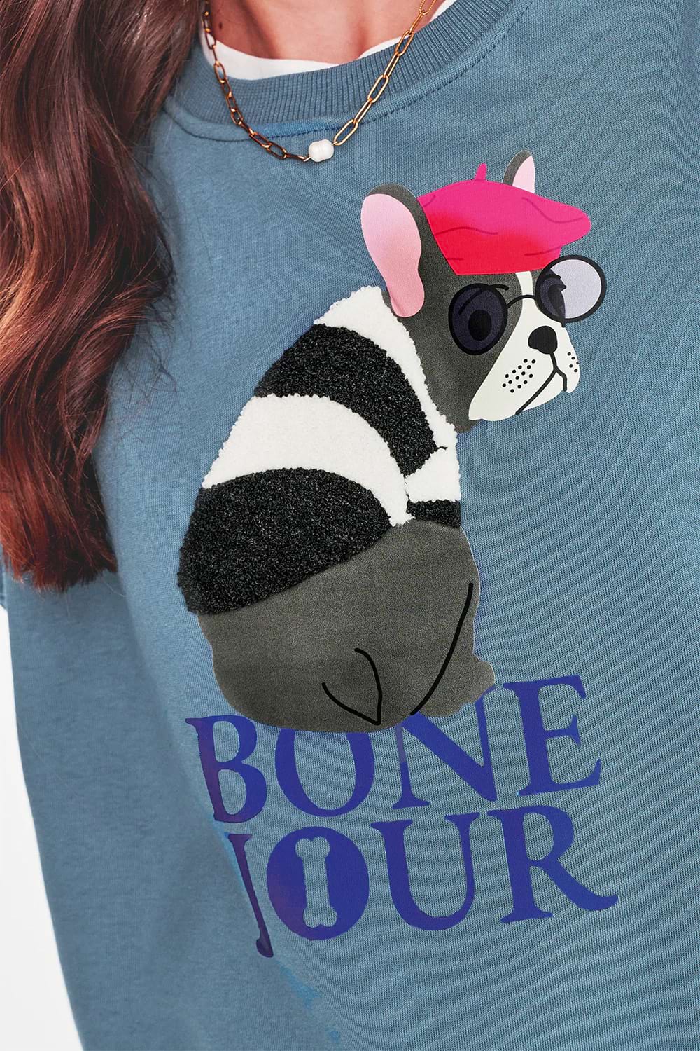 Bluza Bone Jour