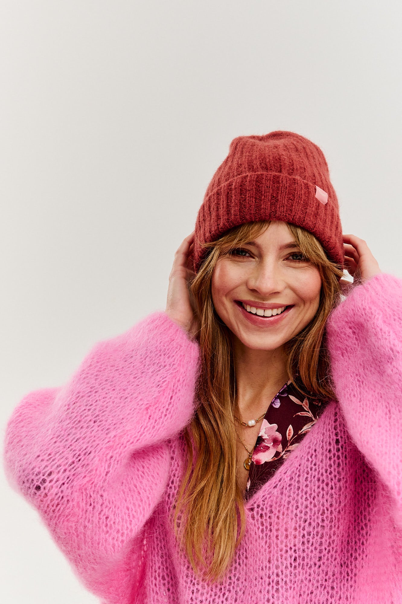 Sweter moherowy Bubblegum
