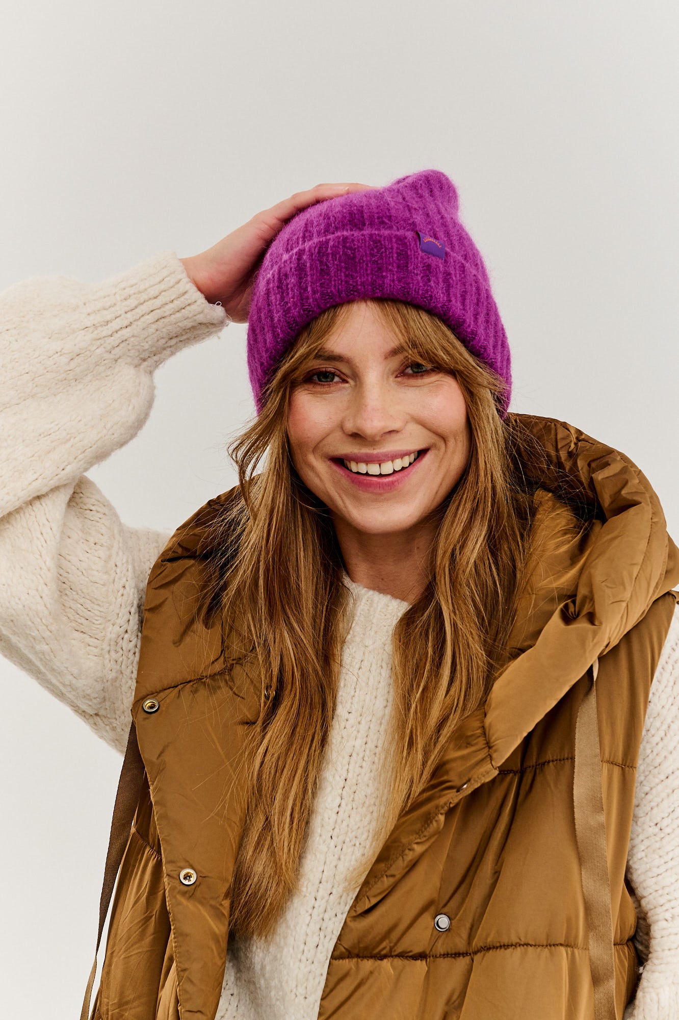 Czapka beanie Juicy Plum