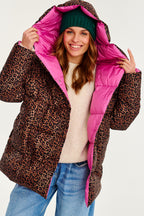 Dwustronna kurtka zimowa Alaska Pink Panther