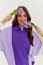 Bluza polo Mystic Plum