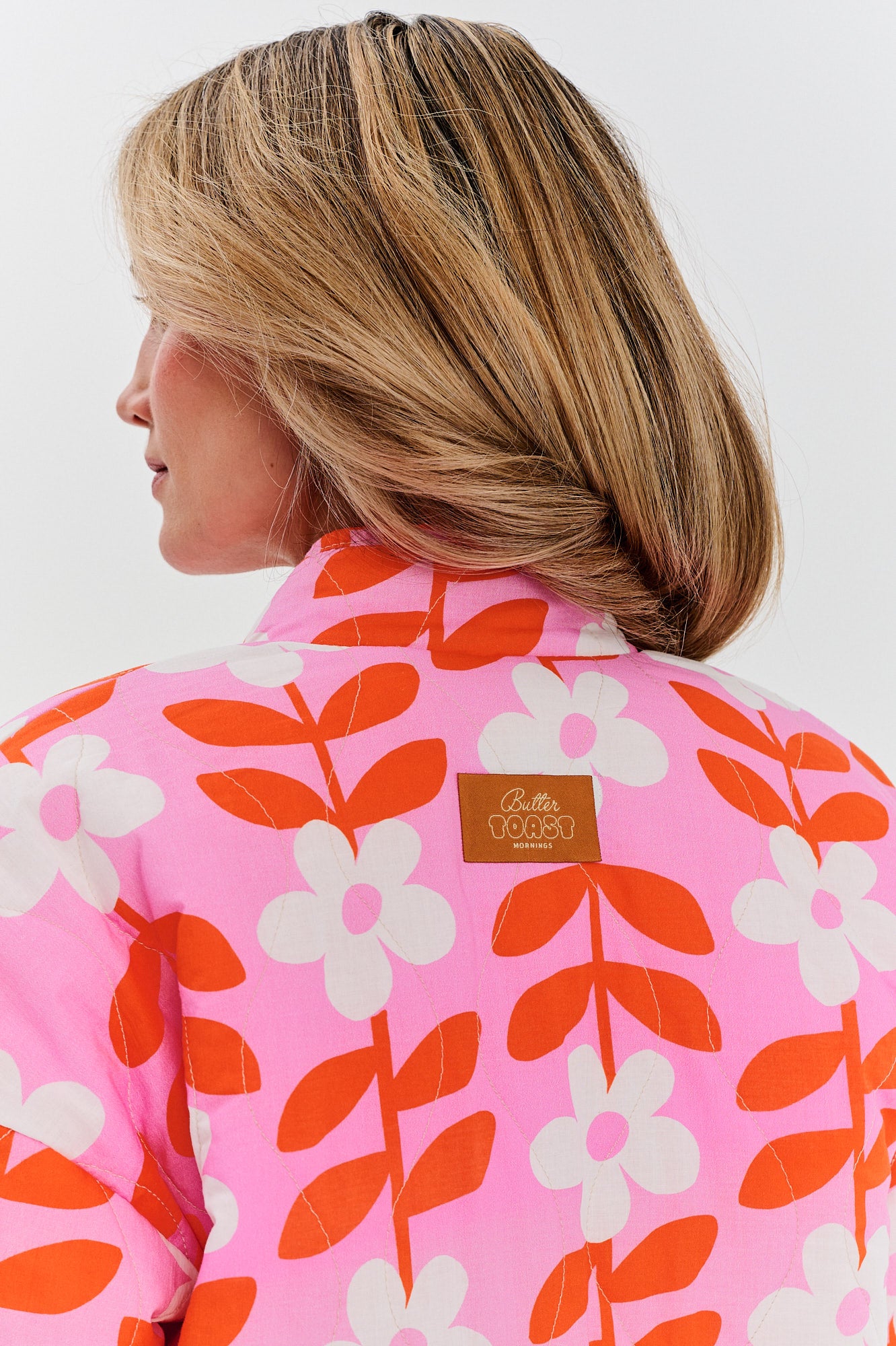 Kurtka dwustronna Peachy Bloom
