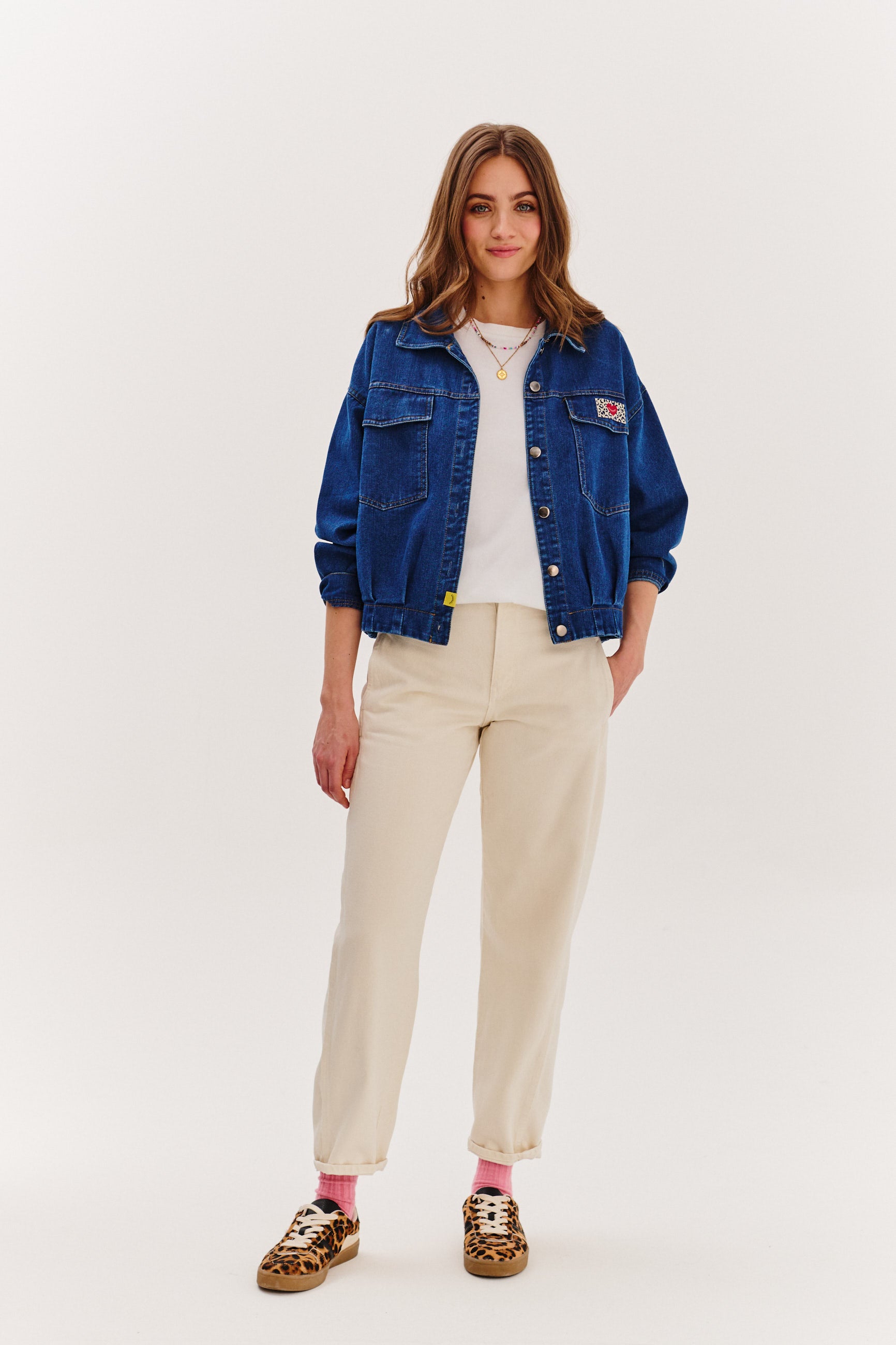 Bomberka jeansowa No Rules