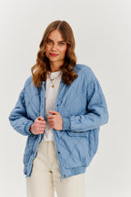 Bomberka pikowana oversize Wind of Change