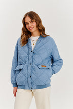 Bomberka pikowana oversize Wind of Change