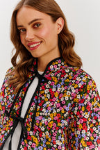 Lekka kurtka pikowana Blossom Charm